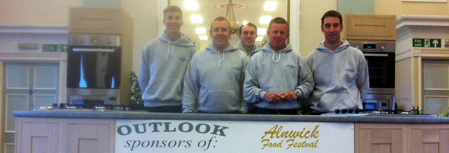 outlook at alnwick food festival